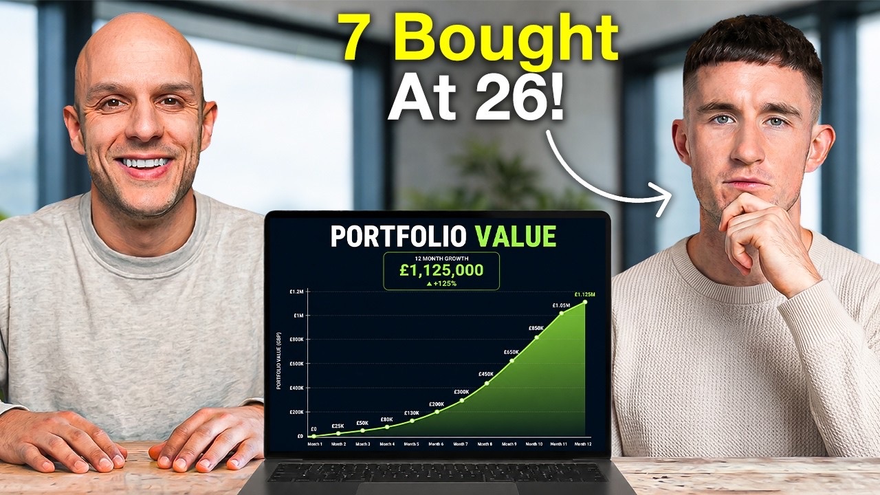 Simon with Cav, who bought seven properties at 26